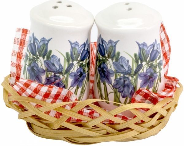 Набор для соли и перца Цветы 7 см