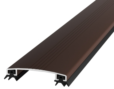 Профиль соединительный АЛЮПРО крышка (АПК) 50х7,5мм x 3,05м коричневый 