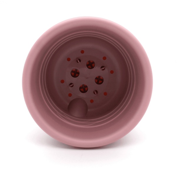 Горшок пластиковый Омела Омела Пастель 4,5 литра круглый темно-лиловый 