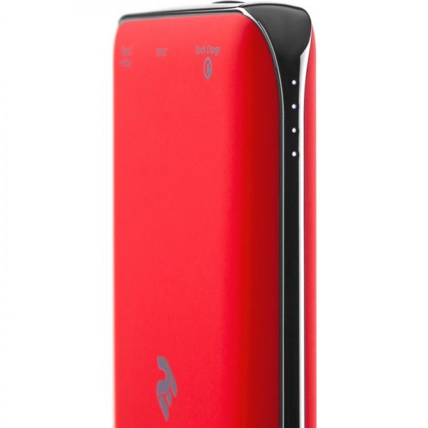 Внешний аккумулятор (Powerbank) 2E 10000 mAh red (2E-PB1036AQC-RED) 