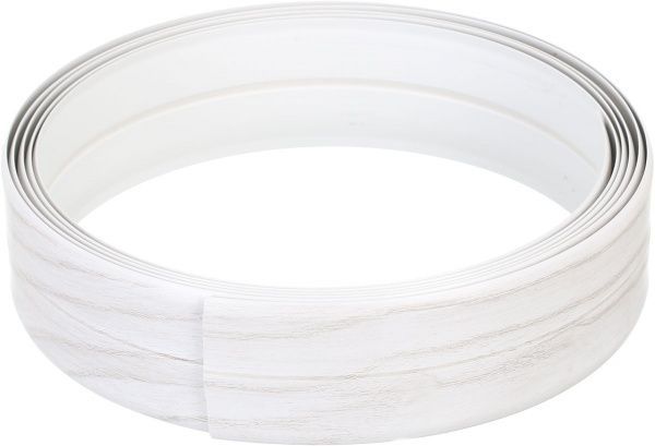 Уголок гибкий ПВХ универсальный 3 м вяз серебряный