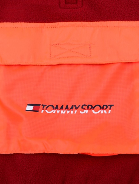 Джемпер Tommy Hilfiger BLOCKED POLAR MIX HOODIE S10S100355607 р. L красный