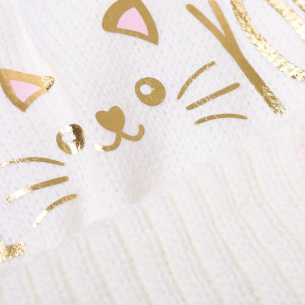 Шапочка детская для девочки Luna Kids р.36 бежевый 2111 