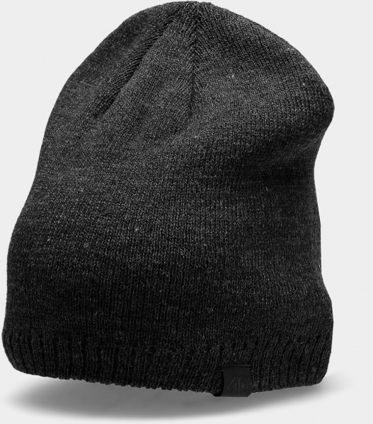 Шапка 4F H4Z21-CAM001-23M OS темно-сірий меланж