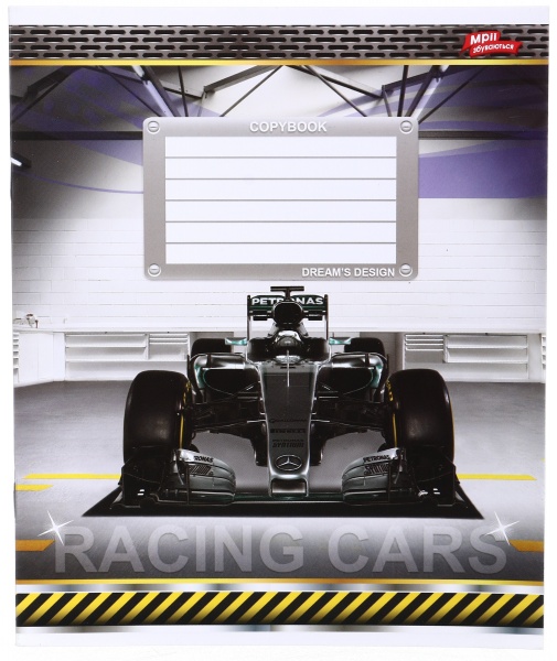 Тетрадь школьная 24 листа в линейку в ассортименте Мечты сбываются