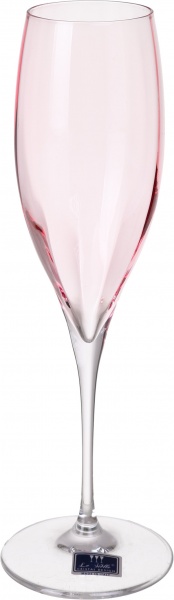 Набор бокалов для шампанского Monalisa Allegria Red 260 мл 6 шт. Vema 