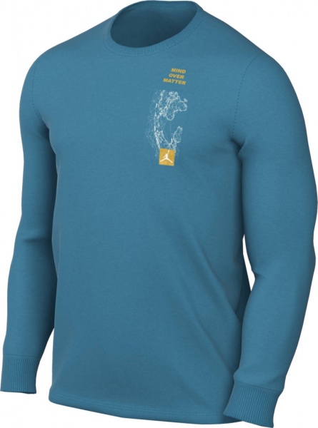 Світшот Nike M J MNTN LS CREW DC9785-474 р. S блакитний