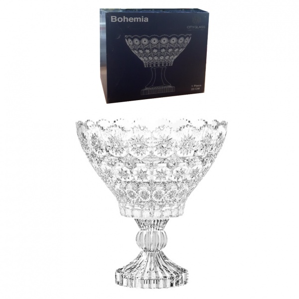 Фруктовниця на ніжці Bohemia 23 см 3B300301 