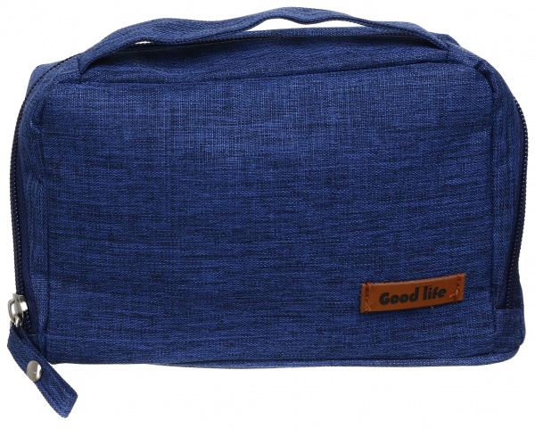 Органайзер для цифрових аксесуарів комплектуючих 17х7х12,5 см синій 