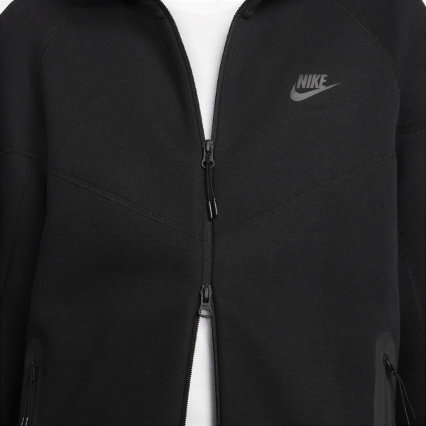 Джемпер Nike M NK TCH FLC FZ WR HOODIE FB7921-010 р.XL чорний