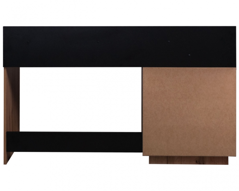 Стіл письмовий DC Палермо 835х1380х516 мм дуб тахо/чорний/дуб тахо