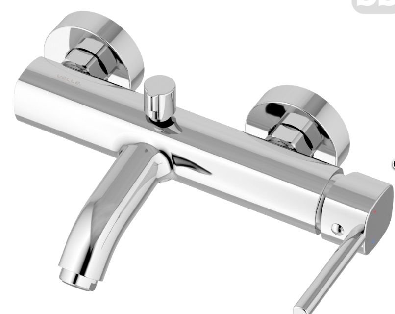 Смеситель для ванны VOLLE BALEA cromo