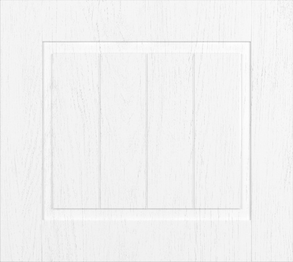Фасад для кухни Грейд-Плюс Белая текстура супермат № 205 533х596 Осло
