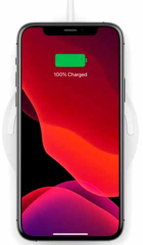 Бездротовий зарядний пристрій Belkin Pad Wireless Charging Qi, 10W, white