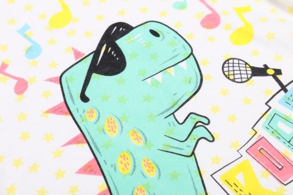 Пижама для мальчиков Luna Kids Желтая звездочка р.122 бежевый 