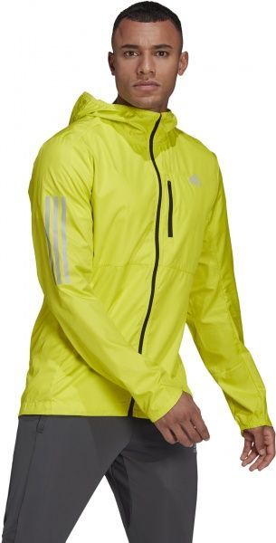 Ветровка Adidas OWN THE RUN JKT GJ9950 L салатовый