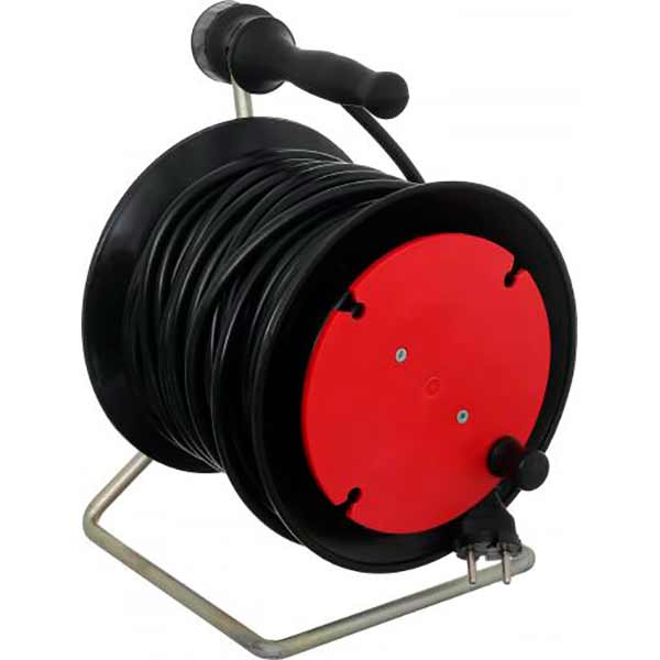 Удлинитель ОТК без заземления 1 гн. черный 30 м Д-30-2х2,5