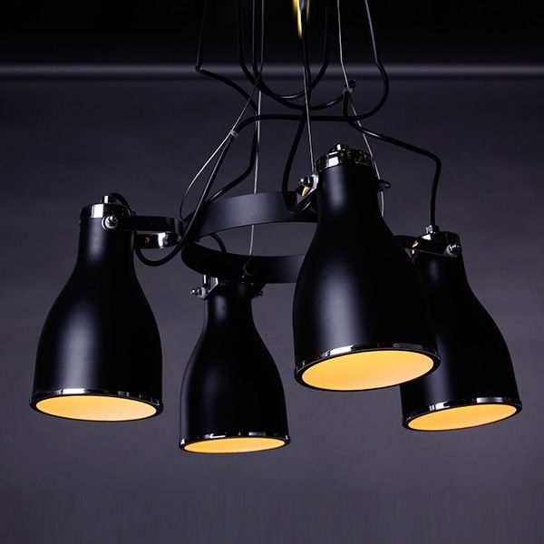 Люстра Luminex Bjorn 7517 чорна