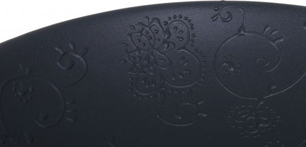 Блюдо декоративне HG 147-М антрацит кераміка Eterna 