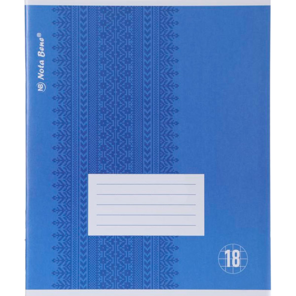 Тетрадь школьная 18 листов в клетку 2 Nota Bene