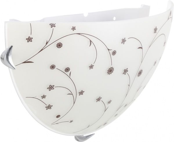 Светильник настенный УТ Сяйво НПБ Поляна 1x60 Вт E27 бежевый 1509 