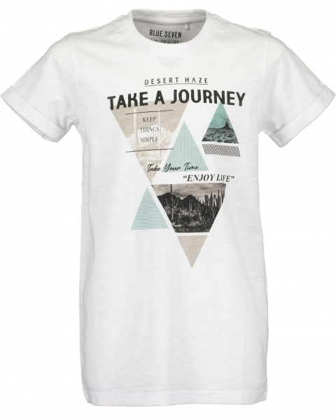 Футболка детские Blue Seven р.140 белый 602767 X_001_р.140 