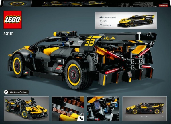 Конструктор LEGO Technic Bugatti Bolide 42151