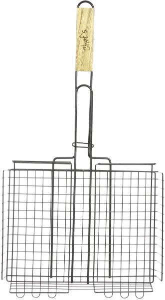 Решетка-гриль Chef's объемная с антипригарным покрытием 55х31х6 см