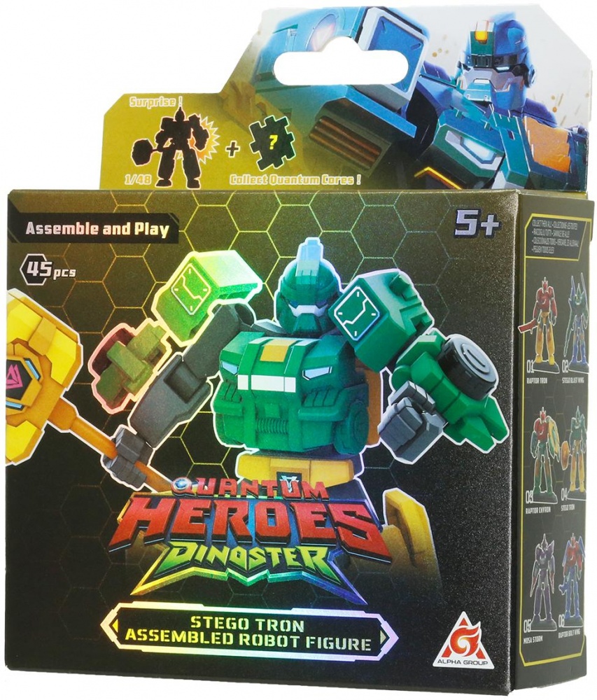Іграшка DINOSTER Робот-конструктор Стего Трон EU580881A-4