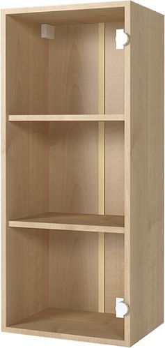 Шкаф верхний распашная 400x927x300 мм клен 