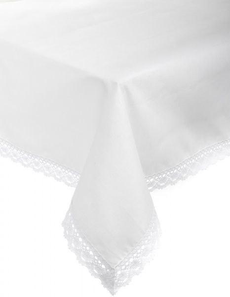 Скатертина 150x150 см бежевий 