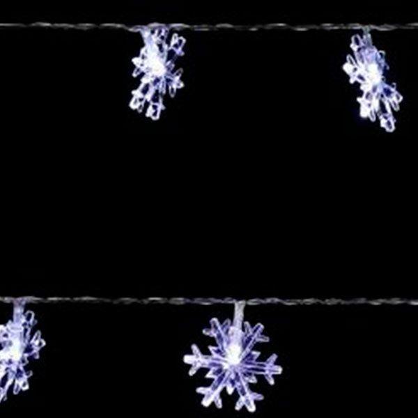 Гірлянда лінійна LED 20 ламп 2 м біла