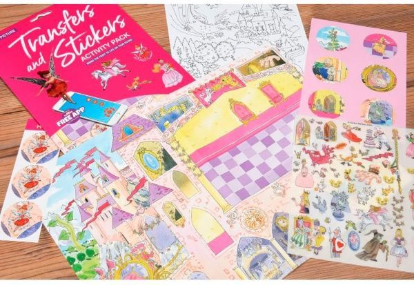 Набір наліпок Scribble Down Казка про принцесу, з онлайн-додатком (SD / 21)