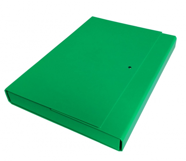 Папка-короб на липучке Академия А4 40 мм в ассортименте iTEM