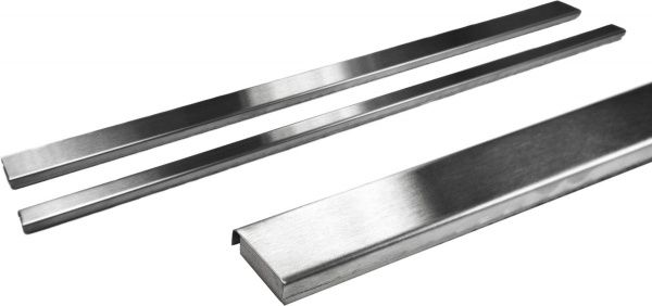 Плитка Grand Kerama Бордюр Chrome матовий 2,9х61 