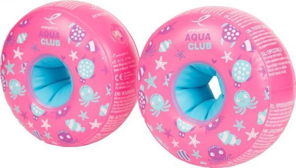 Нарукавники Energetics KIDS SWIM WING LOOPS розовый