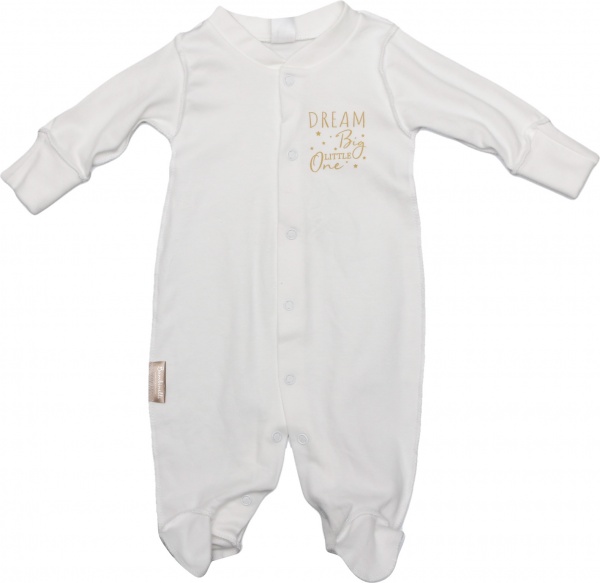 Комбинезон унисекс Bambinelli Dream Big Кмб304-2 р.56 молочный 