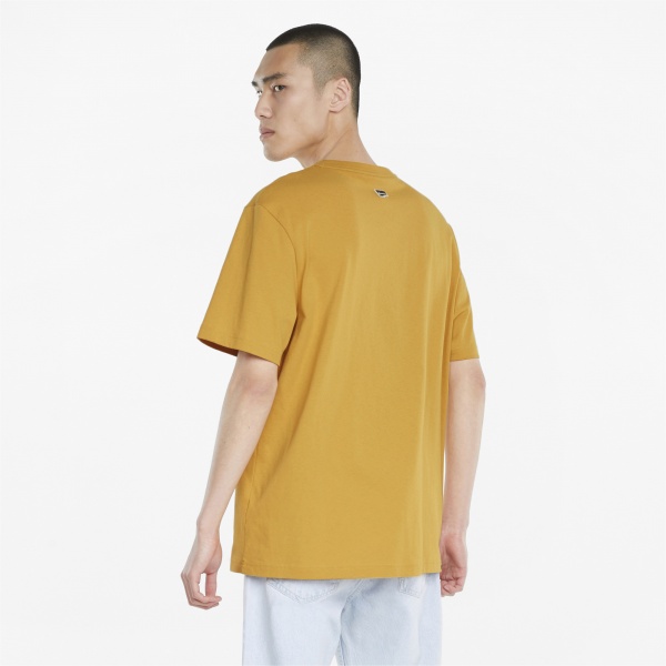 Футболка Puma Downtown Logo Tee 53248837 р.M жовтий