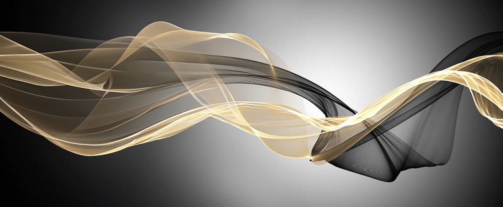 Картина на полотні Ніжна стрічка (2) 50x120 см Арт Фемелі