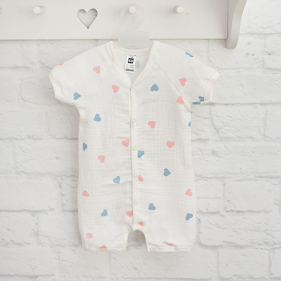 Песочник для девочки Blanka Сердечко р.56-62 бежевый 110801