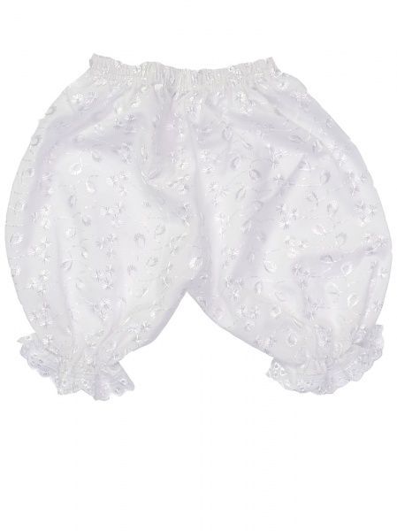 Штанці Татошка для хрещення р.56-62 білий Ш-1 