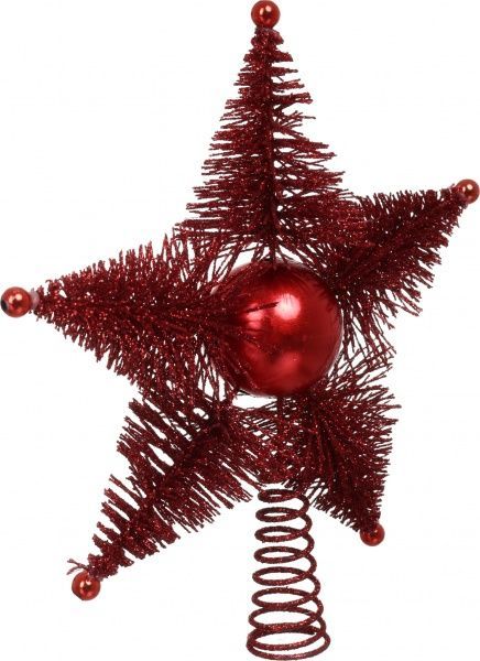 Верхівка пластикова Зірка SD17-003R d180 мм червоний 