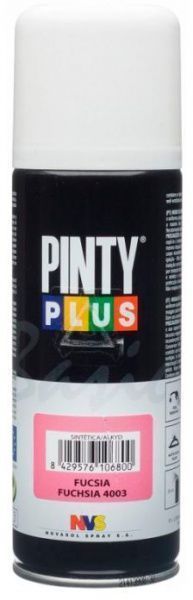 Краска аэрозольная на алкидной основе (Ral 4003) 200 мл Basic PINTYPLUS