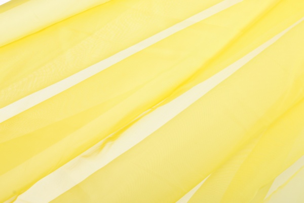 Ткань тюлевая HX G VL-24/300 V 300 см желтая 