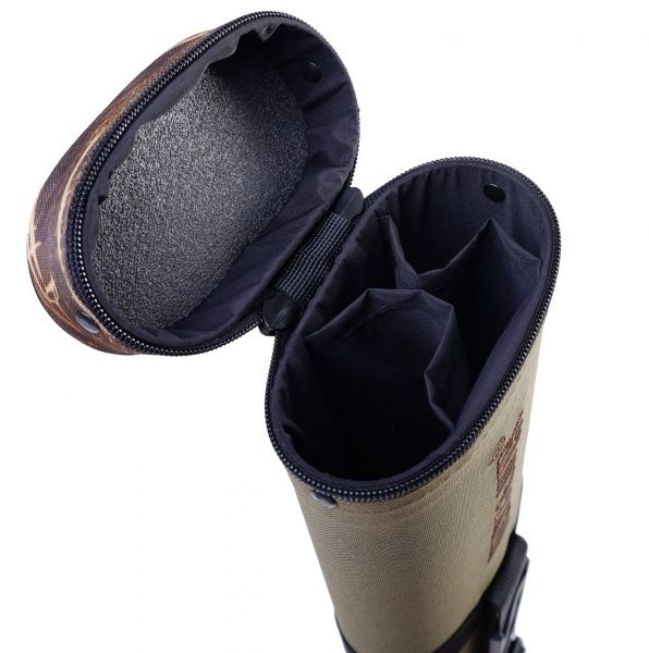 Тубус для удилищ KENT&AVER жесткий №6 зеленый 115 см