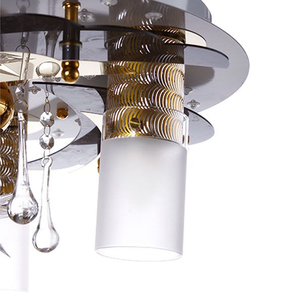 Люстра Altalusse LV168-04 белый/золото