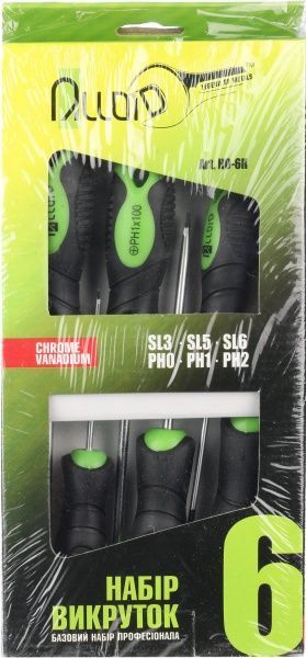 Набір викруток Alloid НО-6К 