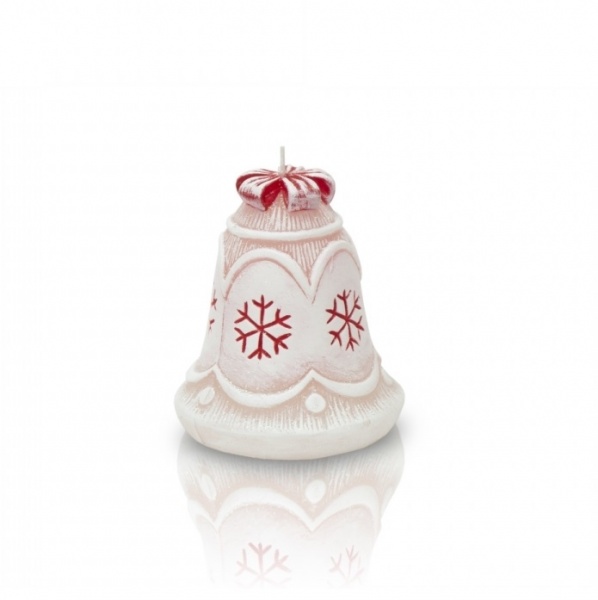 Свічка Дзвінок Сніжинка 80/80 130 г Pako-If