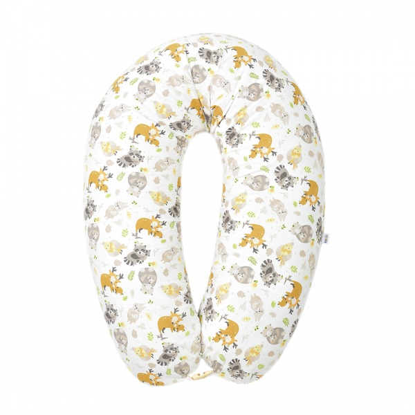 Подушка для кормления IDEIA Обнимашки с пуговкой 30x190 см разноцветный 4820227285075 