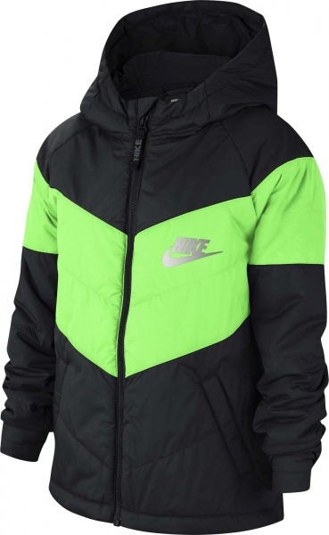 Куртка Nike U NSW SYNTHETIC FILL JACKET CU9157-016 р.S чорний